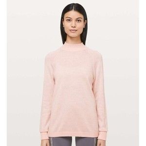 LULULEMON Soft Shine Sweater NWT / Misty Pink / Size - 6